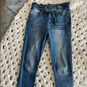 Black Label Paper Bag Jeans size 9/28